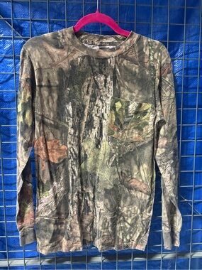 Camo Long-Sleeve Pocket Shirt
